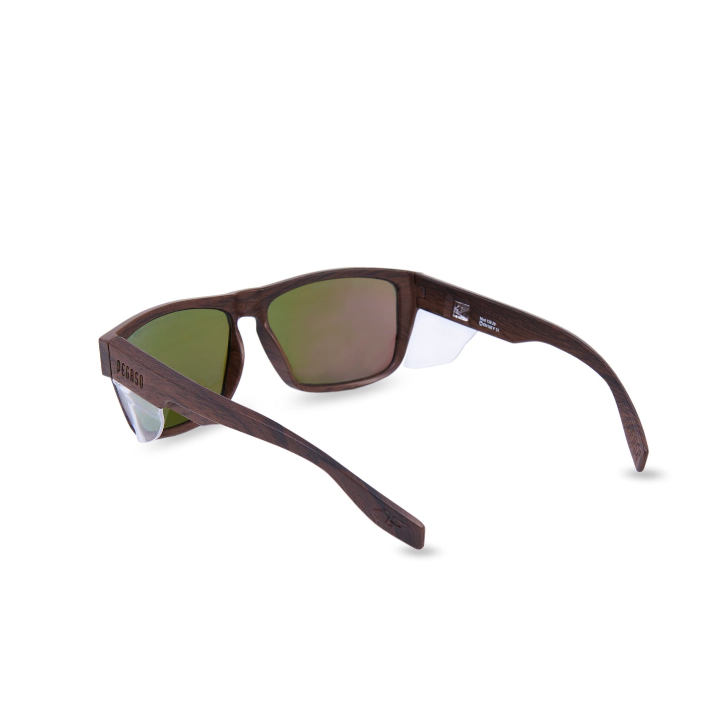 Mod. BRAVE.29 Woody Dark Lente PC Verde Polarizada