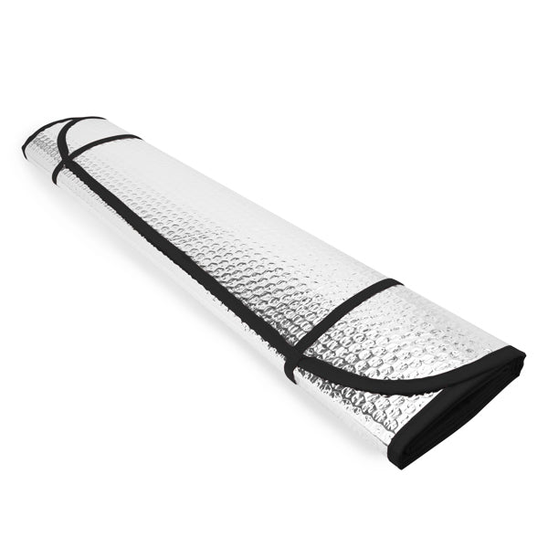 Kini - Parasol para coche con burbujas a doble cara en aluminio - Negro