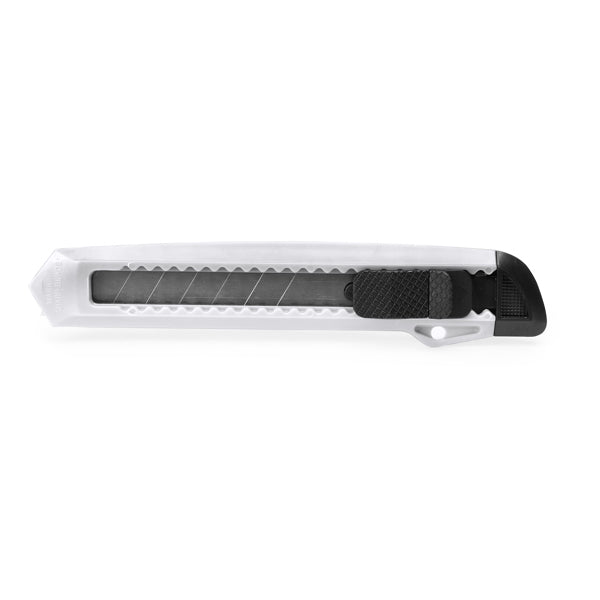 Lock - Cutter de cuchilla ancha y cuerpo de ABS - Blanco