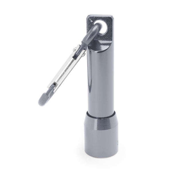 Hale - Linterna con 1 luz LED a pilas - Plata