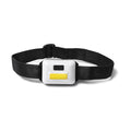 Flash - Linterna deportiva con cinta para ajuste multiusos - Blanco