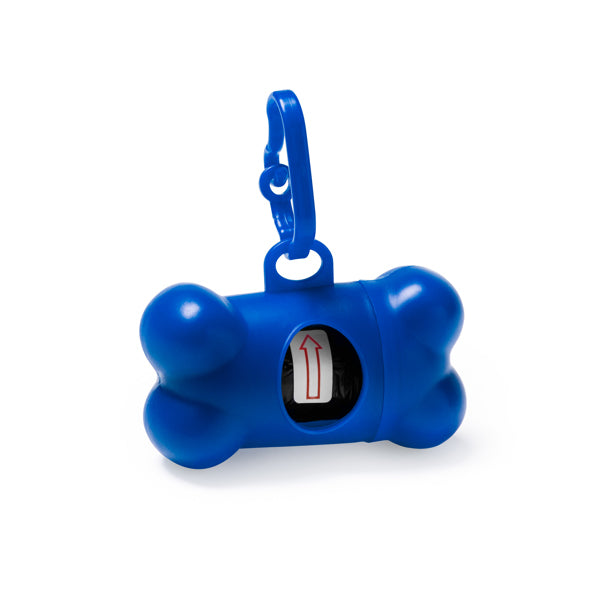 Simba - Dispensador de bolsas para mascotas con mosquetón de transporte a juego - Royal