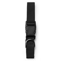 Korat - Collar para mascotas en resistente y suave poliéster - Negro