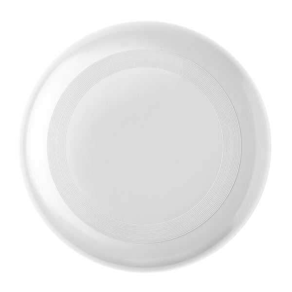 Calon - Frisbee de diseño clásico en resistente PP - Blanco