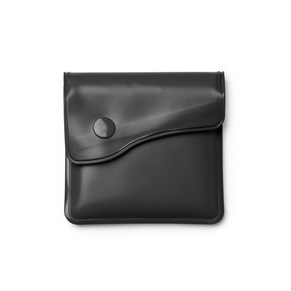 Cenix - Cenicero de bolsillo con interior en aluminio ignífugo - Negro