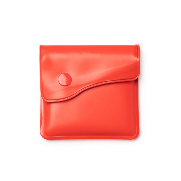 Cenix - Cenicero de bolsillo con interior en aluminio ignífugo - Rojo