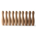 Viza - Set de bolos de madera - Crudo