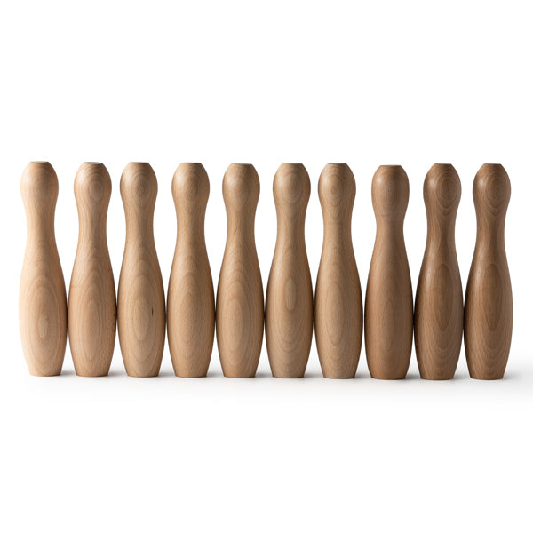 Viza - Set de bolos de madera - Crudo