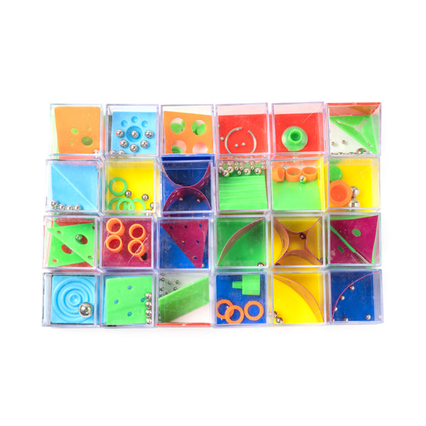 Cubik - Set de Juegos de habilidad con 24 modelos disponibles - Transparente