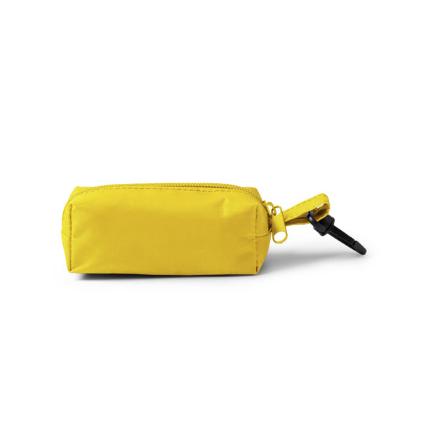 Minto - Estuche elaborado de materiales reciclados con cremallera a juego - Amarillo