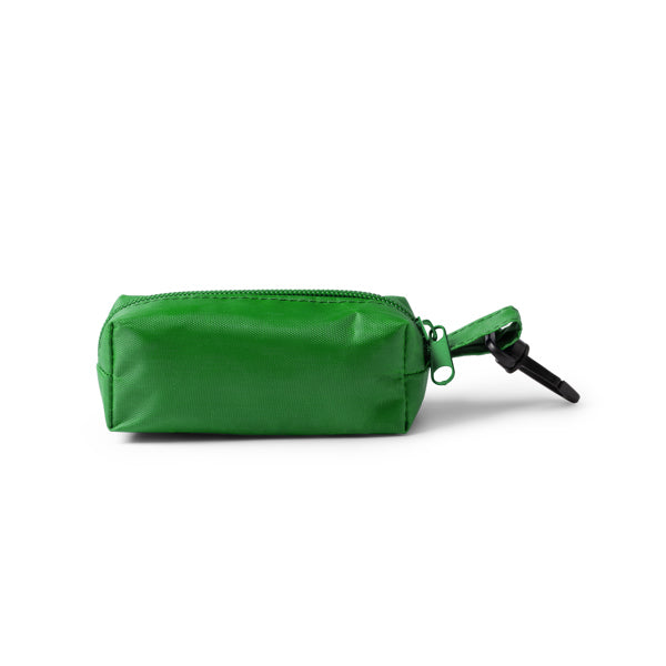 Minto - Estuche elaborado de materiales reciclados con cremallera a juego - Verde Helecho