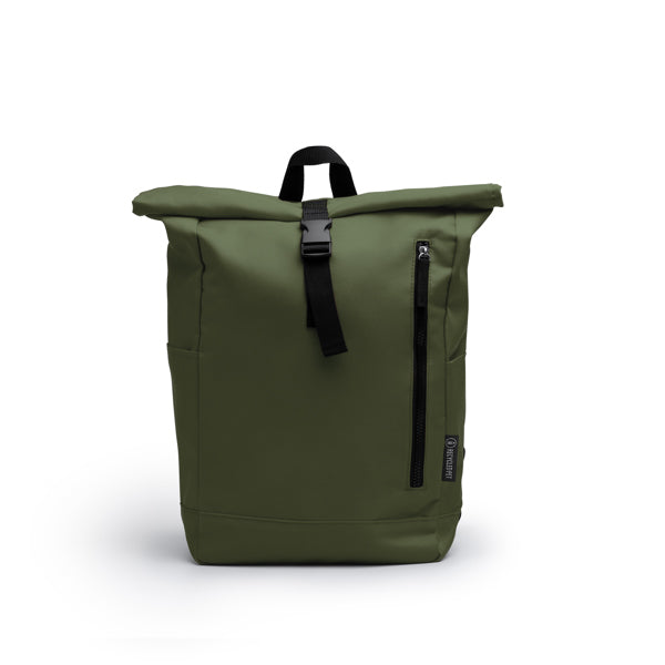 Dronte - Mochila realizada en poliéster reciclado RPET 600D y repelente al agua - Verde Oscuro