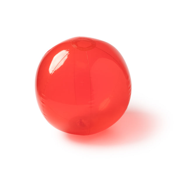 Kipar - Balón inflable de PVC translúcido - Rojo