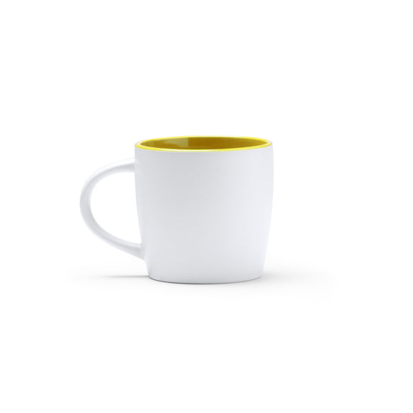Radek - Taza de cerámica de 370 ml - Amarillo