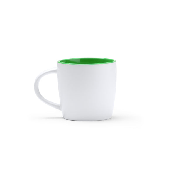 Radek - Taza de cerámica de 370 ml - Verde Helecho