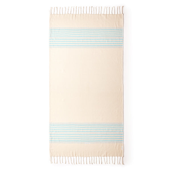 Witney - Pareo realizado en algodón orgánico de 220 g/m² - Royal Claro