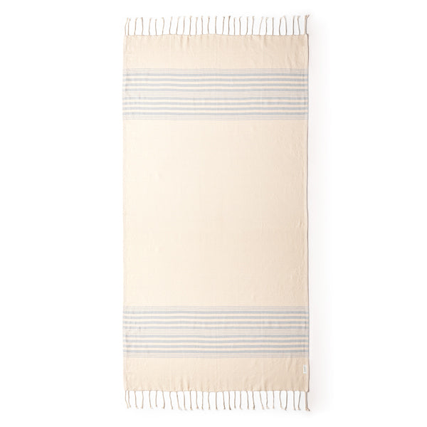 Witney - Pareo realizado en algodón orgánico de 220 g/m² - Gris Claro
