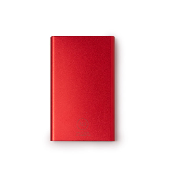 Karna - Batería externa de aluminio reciclado - Rojo