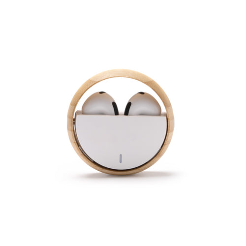 Auron - Auriculares boton - Blanco