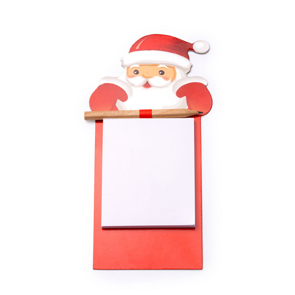 Klaus - Imán con motivo navideño de Papa Noel - Rojo
