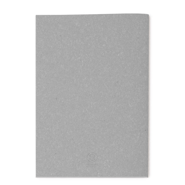 Lupor - Libreta A5 realizada en piel reciclada de tapa blanda - Gris