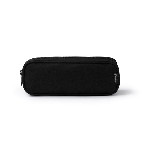 Montu - Estuche elaborado de políester reciclado RPET 300D con cierre de cremallera - Negro