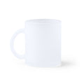 Alamy - Taza de cristal de 350 ml en efecto hielo - Transparente