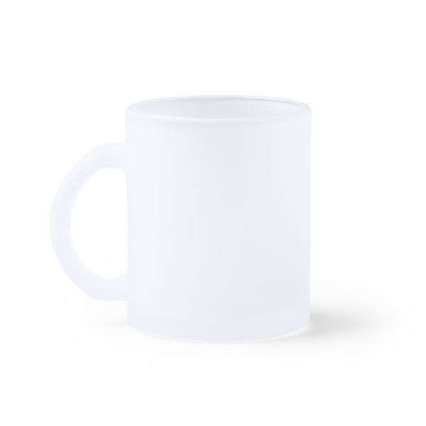 Alamy - Taza de cristal de 350 ml en efecto hielo - Transparente