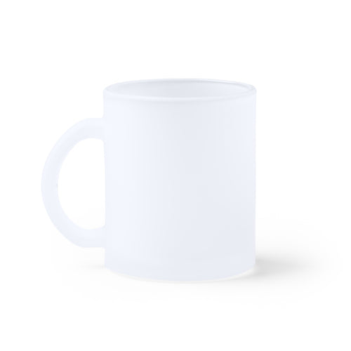 Alamy - Taza de cristal de 350 ml en efecto hielo - Transparente