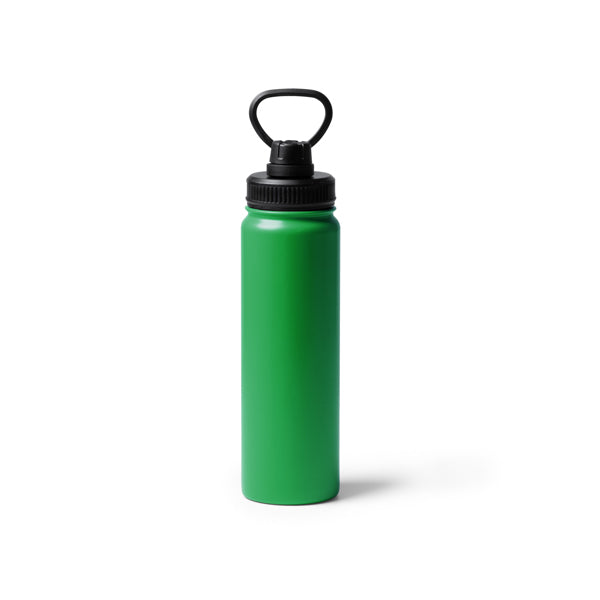 Polit - Bidón deportivo de acero inoxidable 304 de doble pared - Verde Helecho