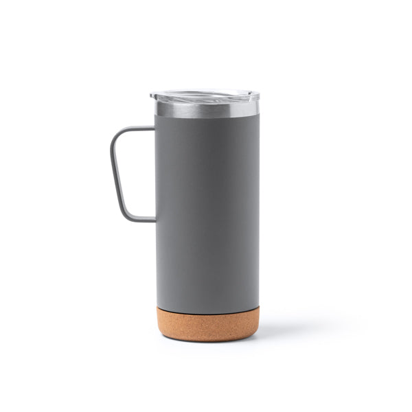 Beyron - Taza de acero inoxidable reciclado de doble pared - Plomo