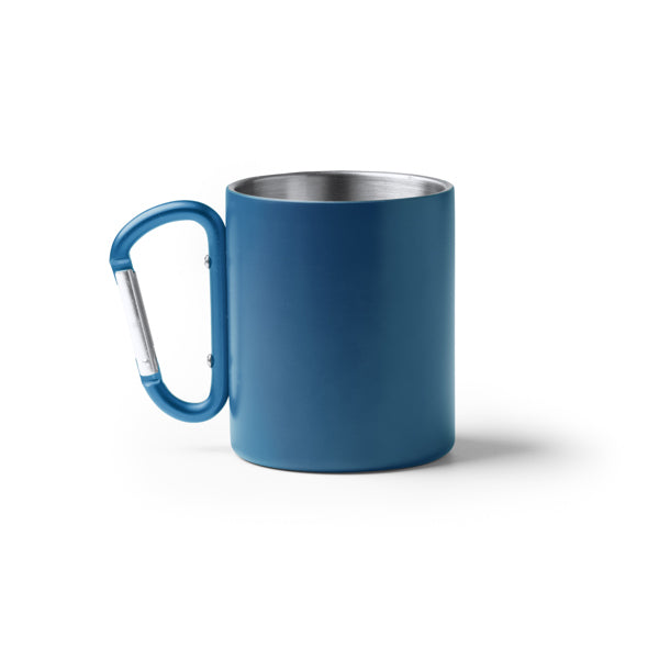 Nasik - Taza de acero reciclado 304 inoxidable de doble pared en acabado mate - Royal
