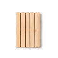 Ramy - Posavasos en forma de palet realizado en madera - Crudo
