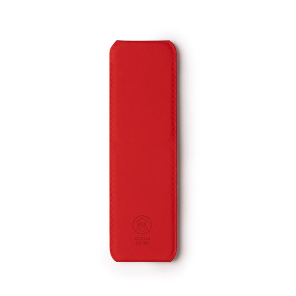 Morgan - Soporte plegable para móvil realizado en PU reciclado - Rojo