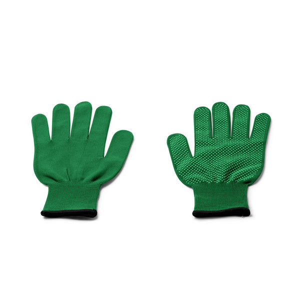 Yastin - Guantes multiuso para trabajos ligeros realizado en cómodo y elástico nylon - Verde Helecho