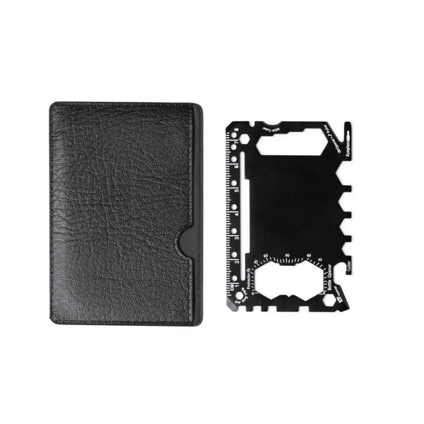 Tradie - Multiherramienta de acero inoxidable - Negro