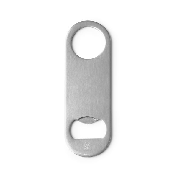 Davy - Abridor clásido de aluminio reciclado - Plata