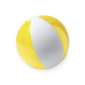 Yazos - Balón inflable de PVC combinado translúcido y sólido - Amarillo