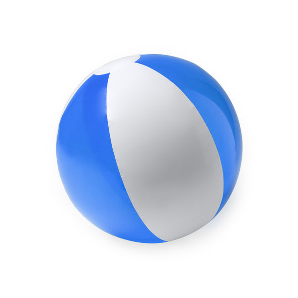Yazos - Balón inflable de PVC combinado translúcido y sólido - Royal