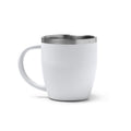 Bany - Taza térmica de acero inoxidable 304 de doble pared y capacidad de 300 ml - Blanco