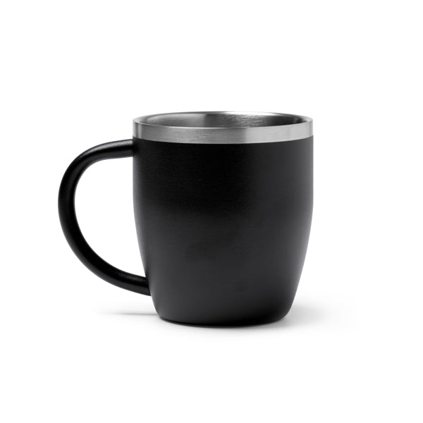 Bany - Taza térmica de acero inoxidable 304 de doble pared y capacidad de 300 ml - Negro