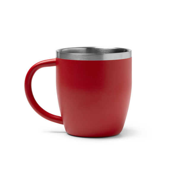 Bany - Taza térmica de acero inoxidable 304 de doble pared y capacidad de 300 ml - Rojo