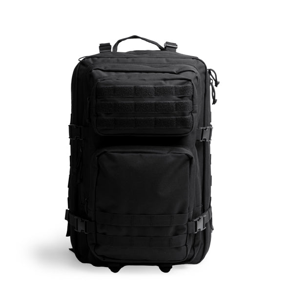 Malony - Mochila estilo deportiva realizada con resistente poliéster 600D - Negro