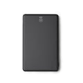 Terium - Batería externa magnética de 5000 mAh, elaborada en de aluminio reciclado - Negro
