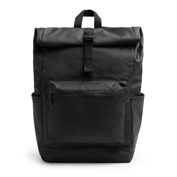 Fenati - Mochila multifunción realizada de Pu Leather - Negro