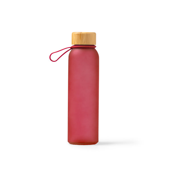 Voznan - Bidón de cristal reciclado traslúcido - Rojo