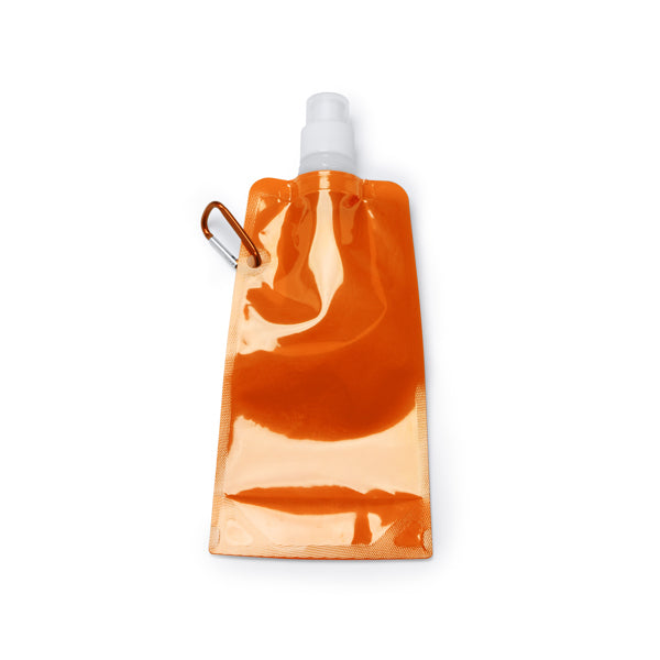 Zipi - Bidón plegable con tapón a rosca - Naranja