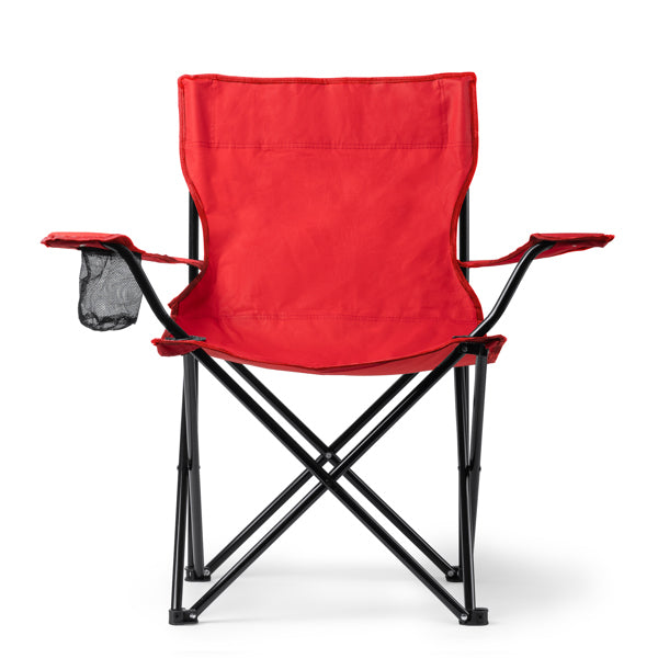 Bekal - Silla plegable para exterior realizada en poliéster 600D - Rojo