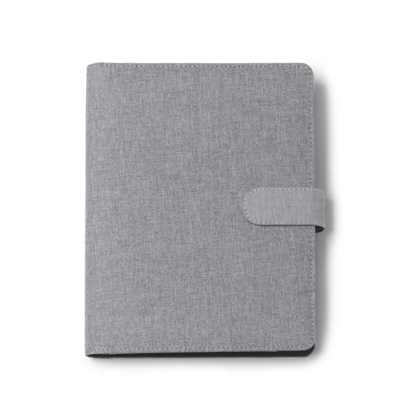 Tarly - Carpeta multiusos realizada en RPET - Gris Vigore
