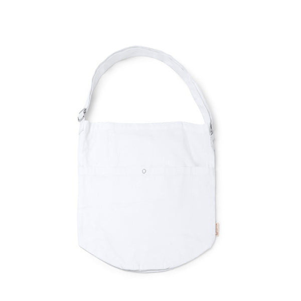 Torla - Bolsa petate realizada en algodón reciclado de 240 g/m² - Blanco